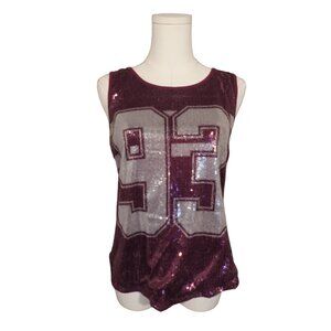 Ransom Sequin “95” Tank Top (Size M)